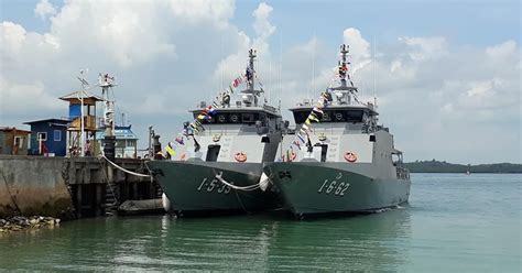 Garuda Militer Tni Al Luncurkan Dua Kapal Patroli Bersenjata Di Sagulung