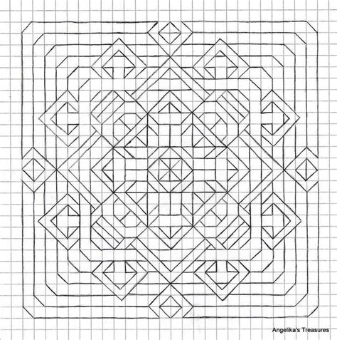 Geometric Shapes By Thomas Turkle Graph Paper Designs