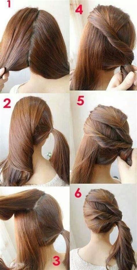 7 Easy Step By Step Hair Tutorials For Beginners Pretty