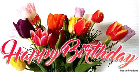 33+ flower arrangements happy birthday pics.share the best gifs now >>>. Designer Happy Birthday Gifs to Send to Friends