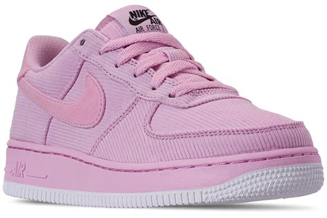 Nike Girls Big Kids Air Force 1 07 Lv8 Style Casual Shoes Light