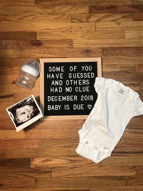 Pin On Cute Baby Announcement Ideas
