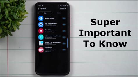 How To Update Your Samsung Apps Youtube