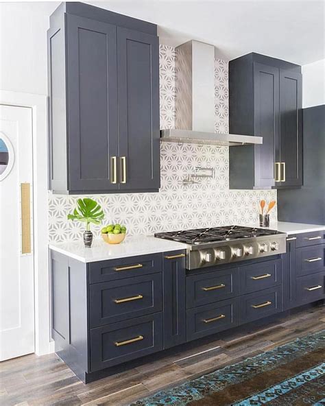 30 Kitchen Cabinets Navy Blue