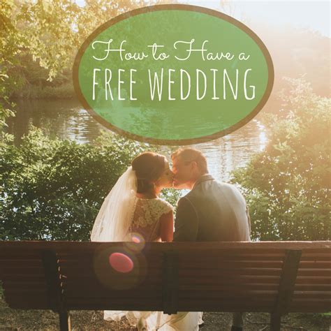 How To Have A Free Wedding Holidappy