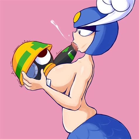 Post Fupoo Mega Man Met Splash Woman