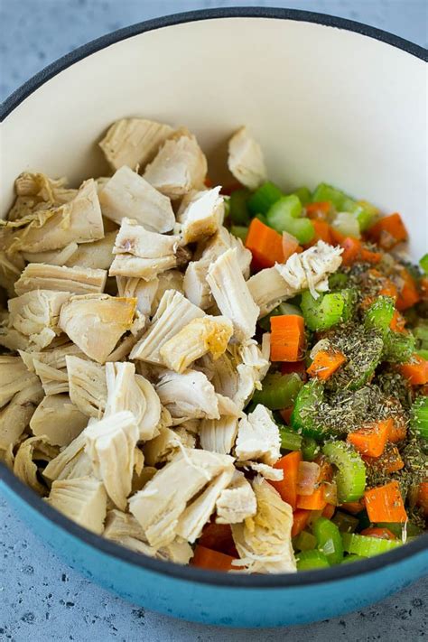 Add the garlic and cook for another 30 seconds. Chicken and Rice Soup - Dinner at the Zoo