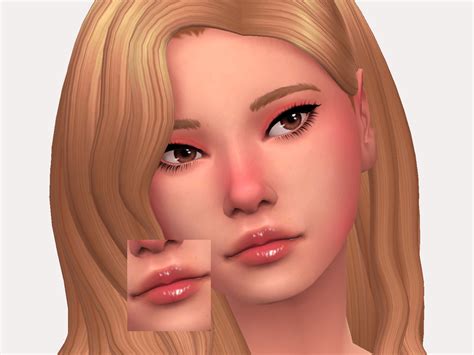Sims 4 Lip Gloss Cc