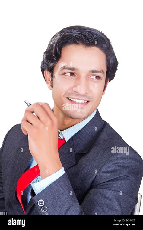 I Indian Business Man Working Stock Photo Alamy