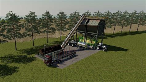 Global Company Placeable Wood Chipper V12 Mod Farming Simulator 2022