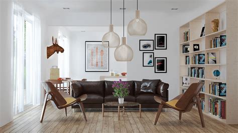 Fascinating Scandinavian Living Room Designs Combined With Wooden