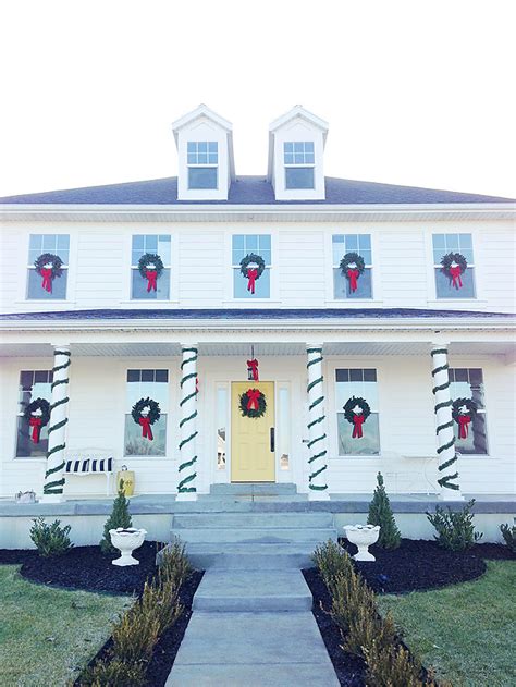 Discover more home ideas at the home depot. Armelle Blog: How To: Hang Christmas Wreaths on Windows ...