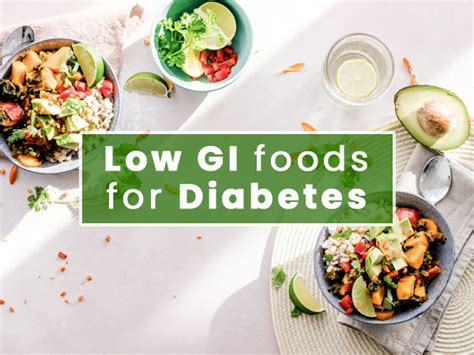 What Are The Low Gi Foods For Diabetics