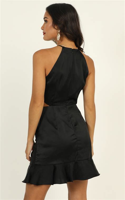 Here, the five best ways to elevate the humble gym short. Be Humble Dress In Black Satin | Showpo