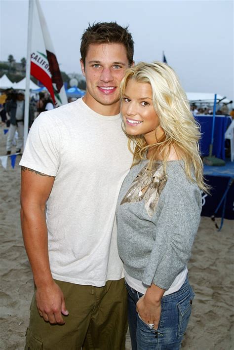 Nick Lachey And Jessica Simpson Photos Of Celebrity Couples On The