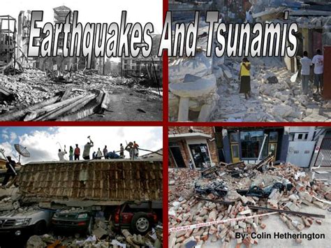 Ppt Earthquakes And Tsunamis Powerpoint Presentation Free Download