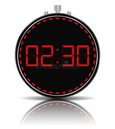 Digital Timer Stock Vector Illustration Of Background 25720876