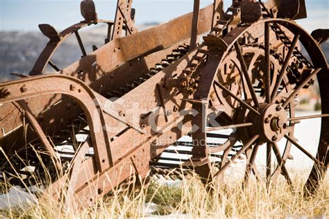Rusted Farm Equipment Stock Photo Royalty Free FreeImages