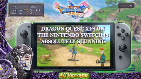 Dragon Quest Xis On The Nintendo Switch Is Absolutely Stunning Youtube