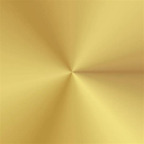 Polished Plate Metallic Conical Gradient Of Gold Texture Background