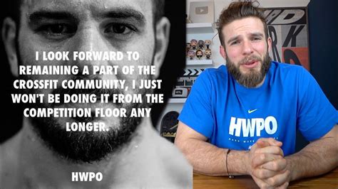 Mat Fraser Announces Retirement From Crossfit My Reaction Youtube