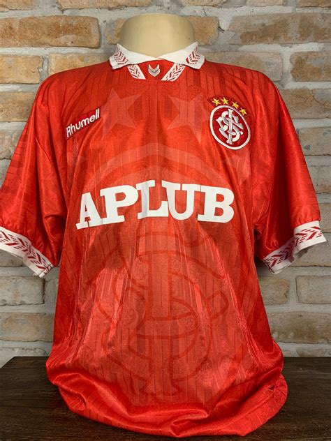 Camisa Internacional Rhumell 1995 - Memorias do Esporte