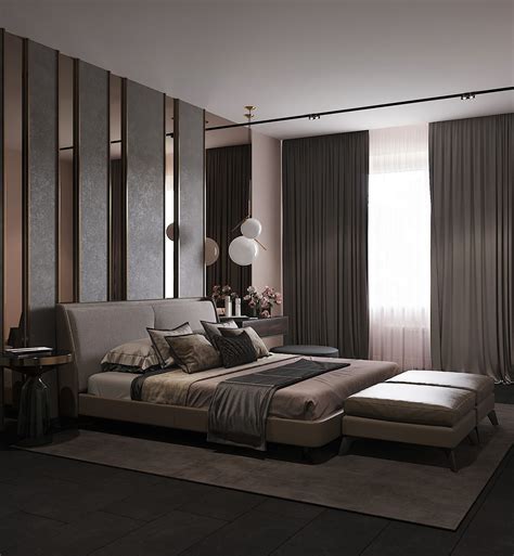 Luxury Contemporary Bedroom Design Moderno Mistertekno Quarto Dubai Dormitorio 3ds The Art Of