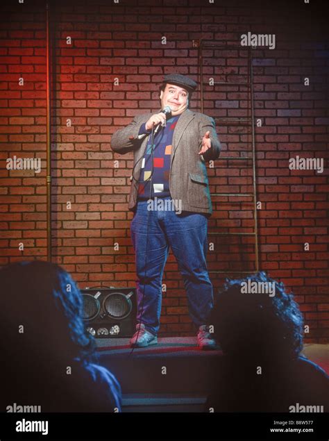 Comedy Club Routine Of Standup Comedian Stock Photo Royalty Free Image