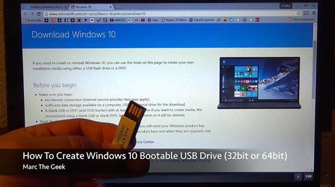 How To Easily Create Windows 10 Bootable Usb Drive Youtube