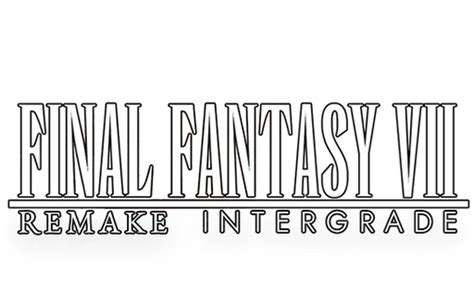 Logo For Final Fantasy Vii Remake Intergrade By Mrtumnus Steamgriddb
