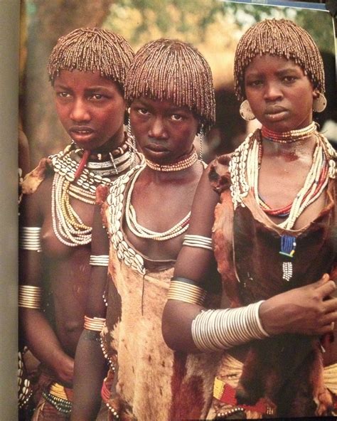 Hamar Girls Of Southern Ethiopia Beauté Noire Afrique Femmes Noires