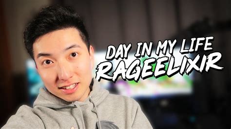Day in a life with RageElixir - YouTube