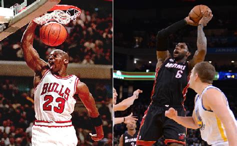 Lebron James Vs Michael Jordan Whos Better Sports Unbiased