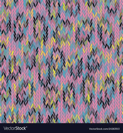 Seamless Chevron Pattern Fabric Textile Royalty Free Vector