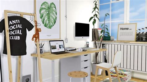 Ikea Inspired Study By Mxims Liquid Sims