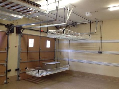 Diy Overhead Garage Storage Pulley System Storage Ideas Unique Lift