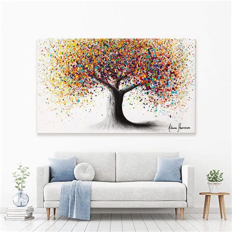 Rainbow Soul Tree Canvas Print Art Print Shop