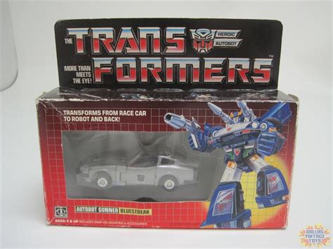 Transformers G1 1984 Bluestreak W Box