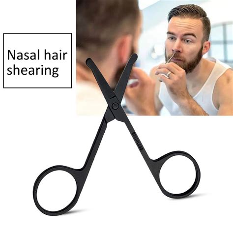 Rounded Nose Hair Trimmer Safety Scissors Multi Purpose Scissor With