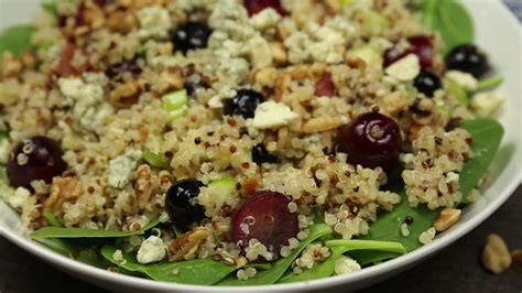 Ancient Grain Salad With Blueberries The Produce Moms Youtube