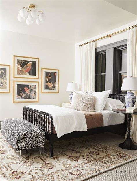 Pretty Guest Bedroom In Tiger Oak Alice Lane Interior Design Photo