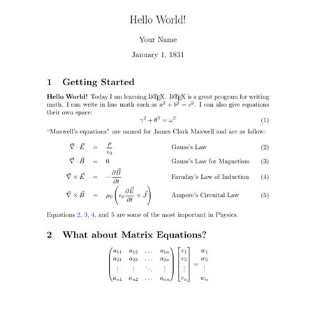 Finally, i regurgitate my row label stack. Exercises - Getting Started with LaTeX - Research Guides ...