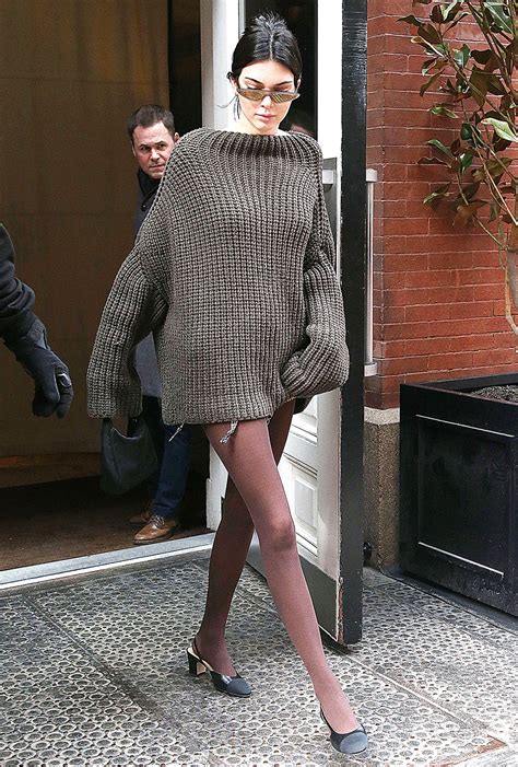 Celebs Wearing Sweaters As Dresses Photos Of Rihanna And Other Stars In