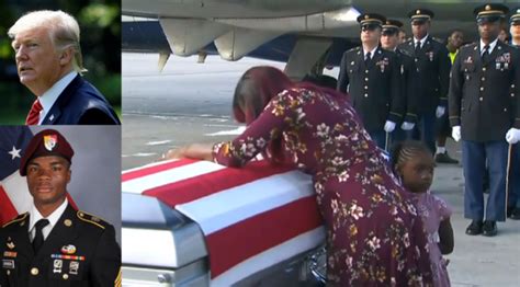 Trump Denies Telling Soldiers Grieving Widow He Knew What He Signed