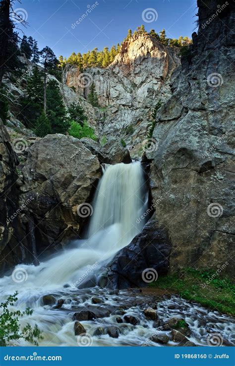 Boulder Falls Stock Photo Image Of Nature Formations 19868160