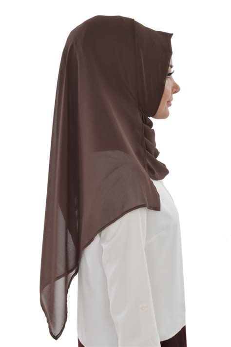 Islamic Easy Ready Muslim Hijab Practical Instant Chiffon Turkish Hijab