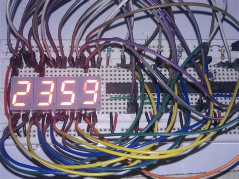 Digital Clock Circuit Kit Using 555 Timer And 4026 Ic Electronic