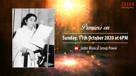 Promo Melody Queen Lata Mangeshkar 91st Birth Anniversary Mona Kamat
