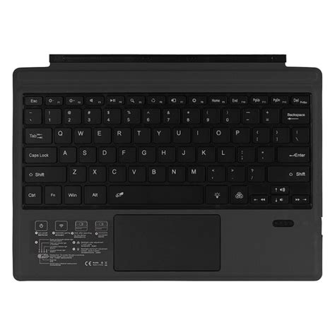 Wireless Keyboard With Presspad For Microsoftsurface Pro 7 Ultra Slim