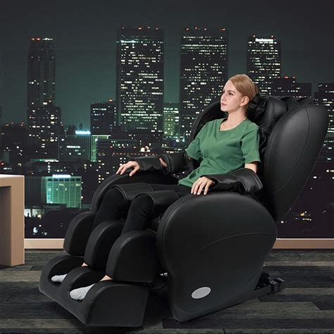 Homasa Full Auto Electric Massage Chair Zero Gravity Shiatsu Recliner W Heat Ebay
